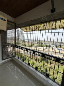 Balcony Image of 680 Sq.ft 1 BHK Apartment / Flat for sale in Mahaveer River Valley Tower Phase I, Kalyan West Kalyan for Rs. 4350000