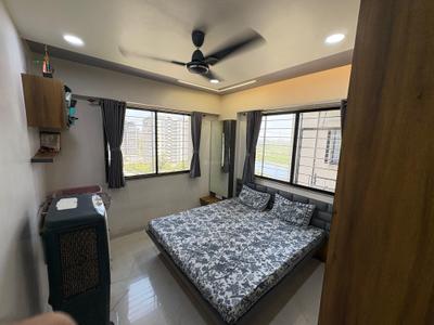 Bedroom Image of 1227 Sq.ft 2 BHK Apartment / Flat for sale in Harsh Builcorp Vacanza Homes, Althan Surat for Rs. 5500000