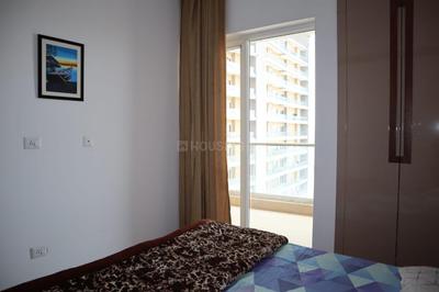 Bedroom Image of 1380 Sq.ft 2 BHK Apartment / Flat for rent in Supertech Supernova, Sector 94 Noida for Rs. 60000