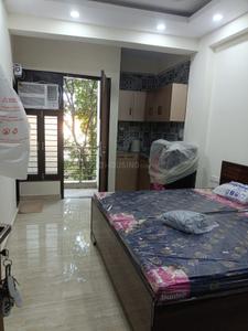 Bedroom Image of 500 Sq.ft 1 BHK Builder Floor for rent in Patel Nagar Gurgaon for Rs. 31000