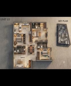 Image of 1652 Sq.ft 3 BHK Apartment / Flat for sale in Madurai Reserve Police Lines, Madurai for Rs. 18800000