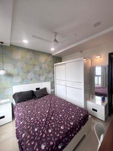 Bedroom Image of 702 Sq.ft 1.5 BHK Builder Floor for rent in Amanora Future Towers, Hadapsar Pune for Rs. 40000