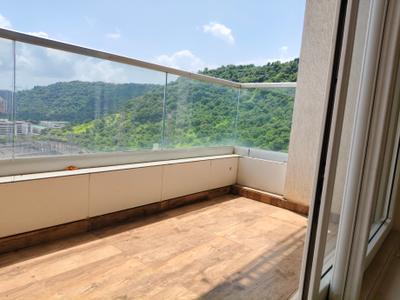 Balcony Image of 2000 Sq.ft 3 BHK Apartment / Flat for sale in Concrete Sai Saakshaat, Kharghar Navi Mumbai for Rs. 39000000