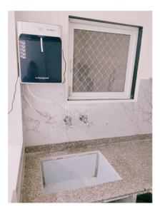 Bathroom Image of 600 Sq.ft 1 RK Builder Floor for rent in Maruti Nagar Jaipur for Rs. 15000