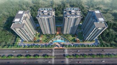 Image of 1584 Sq.ft 3 BHK Apartment / Flat for sale in Oro Constella, Ahmamau, Lucknow for Rs. 16000000