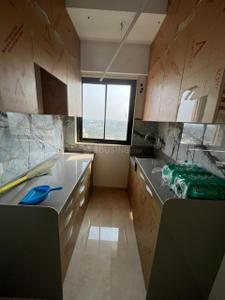 Kitchen Image of 550 Sq.ft 1 BHK Apartment / Flat for sale in Johaan Signature Isle, Wadala Mumbai for Rs. 27000000