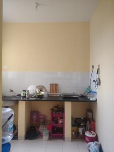 Kitchen Image of 307 Sq.ft 1 BHK Apartment / Flat for rent in Shapoorji Pallonji Shukhobrishti, New Town Kolkata for Rs. 13000