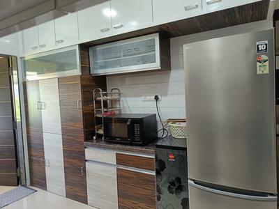 Kitchen Image of 1400 Sq.ft 3 BHK Apartment / Flat for sale in Gotri Vadodara for Rs. 7700000