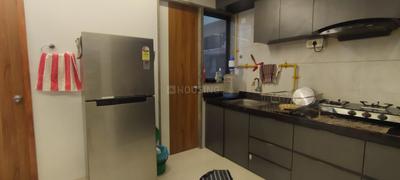 Kitchen Image of 1000 Sq.ft 2 BHK Apartment / Flat for rent in Shaligram Prime, South Bopal Ahmedabad for Rs. 36000