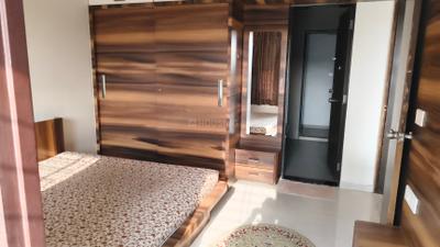 Bedroom Image of 600 Sq.ft 1 BHK Apartment / Flat for rent in Paranjape Pebbles, Bhugaon Pune for Rs. 23500