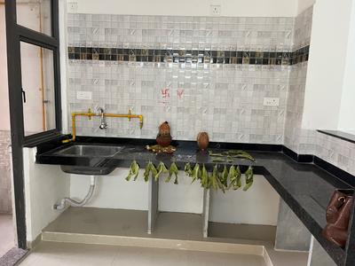 Kitchen Image of 1140 Sq.ft 2 BHK Apartment / Flat for rent in Sushrut Saujanya, Amraiwadi Ahmedabad for Rs. 17500