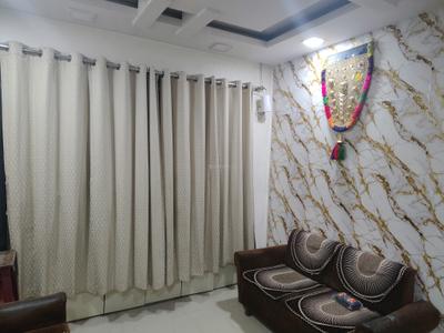 Living Room Image of 410 Sq.ft 1 BHK Apartment / Flat for rent in Vijay Park, Kasarvadavali Thane for Rs. 18100