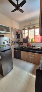 Kitchen Image of 600 Sq.ft 1 BHK Apartment / Flat for rent in Apple Galaxy, Pimple Saudagar Pune for Rs. 23000