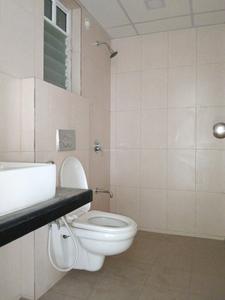 Bedroom Three Image of 1200 Sq.ft 3 BHK Apartment / Flat for rent in Godrej Emerald, Kasarvadavali Thane for Rs. 37989