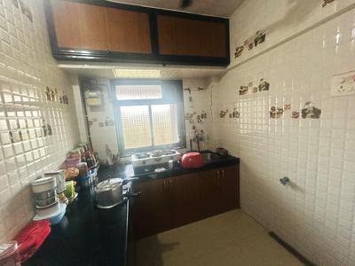 Kitchen Image of 655 Sq.ft 1 BHK Apartment / Flat for rent in Lodha Heritage, Dombivli East Thane for Rs. 12000