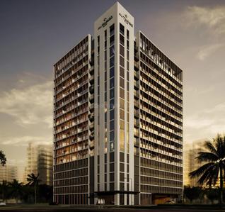 Building Image of 409 Sq.ft 1 RK Apartment / Flat for sale in Jumeirah Village Dubai for Rs. 19218469