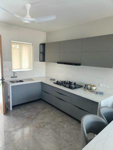 Kitchen Image of 1386 Sq.ft 4 BHK Villa for sale in Shreeji Status Bungalows, Atladara Vadodara for Rs. 14800000