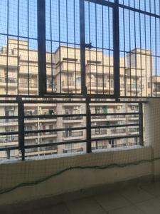 Bedroom Three Image of 2000 Sq.ft 3 BHK Apartment / Flat for rent in Skytech Merion Residency II, Crossings Republik Ghaziabad for Rs. 32000