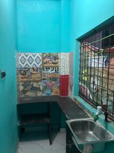 Kitchen Image of 380 Sq.ft 1 RK Independent House for rent in Keshtopur Kolkata for Rs. 6500
