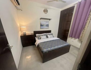 Bedroom Image of 850 Sq.ft 2 BHK Apartment / Flat for rent in Dhanya Niketan, Sector 42 Noida for Rs. 25000