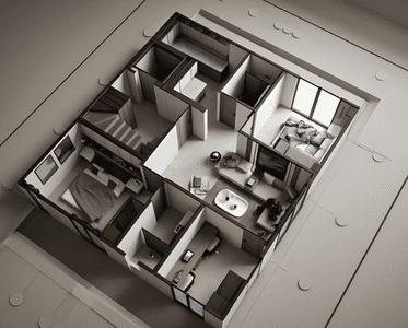 Image of 1217 Sq.ft 3 BHK Builder Floor for sale in Sector 63, Faridabad for Rs. 11000000