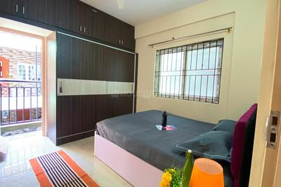Bedroom Image of Colive Fallon in Mahadevapura, Bengaluru