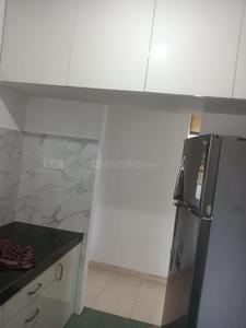 Kitchen Image of 550 Sq.ft 1 BHK Apartment / Flat for rent in Thane West Thane for Rs. 26000
