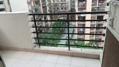 Balcony Image of 1235 Sq.ft 2 BHK Apartment / Flat for sale in Cosmos Golden Heights, Crossings Republik Ghaziabad for Rs. 7400000