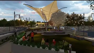Balcony Image of 420 Sq.ft Residential Plot / Land for sale in Munim Ji Estate, Bhawrasla Indore for Rs. 1050000
