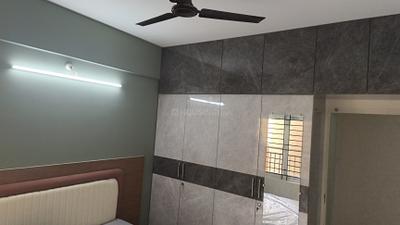 Bedroom Image of 900 Sq.ft 1 BHK Builder Floor for rent in Mahadevapura Bengaluru for Rs. 35200