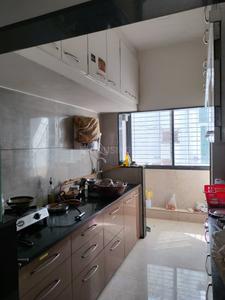 Kitchen Image of 900 Sq.ft 2 BHK Independent House for rent in Sunil Agrawal Shreenath Residency, Bhicholi Mardana Indore for Rs. 20000