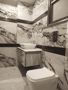 Bathroom Image of 3000 Sq.ft 4 BHK Builder Floor for sale in Paschim Vihar New Delhi for Rs. 45000000
