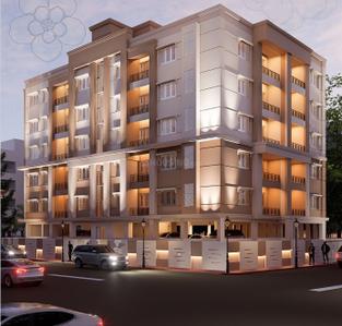 Image of 1270 Sq.ft 3 BHK Apartment / Flat for sale in Patrapada, Bhubaneswar for Rs. 11296117