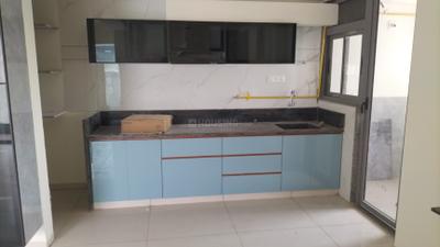 Kitchen Image of 1980 Sq.ft 3 BHK Apartment / Flat for rent in Meera Bellevue, Raysan Gandhinagar for Rs. 24000
