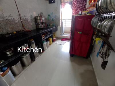 Kitchen Image of 670 Sq.ft 1 BHK Apartment / Flat for sale in Amit Complex, Badlapur East Badlapur for Rs. 2300000