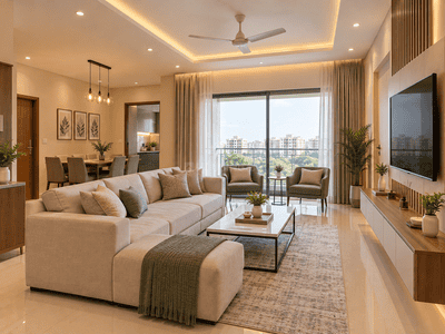 Image of 1420 Sq.ft 3 BHK Apartment / Flat for sale in Godrej E City Phase 1, Electronic City, Bengaluru for Rs. 11000000