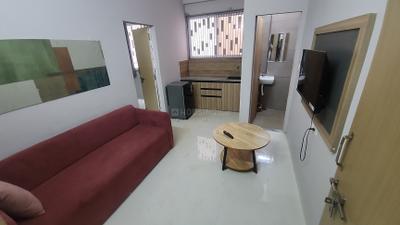 Living Room Image of 550 Sq.ft 1 BHK Builder Floor for rent in Silicon City Indore for Rs. 13500
