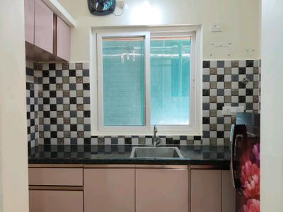 Kitchen Image of 1150 Sq.ft 1 BHK Apartment / Flat for rent in Kondapur Hyderabad for Rs. 25000