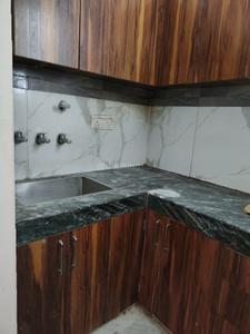 Kitchen Image of 500 Sq.ft 1 BHK Builder Floor for sale in Munirka New Delhi for Rs. 6100000