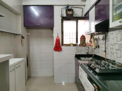 Kitchen Image of 540 Sq.ft 1 BHK Apartment / Flat for rent in Larkins Nest, Kasarvadavali Thane for Rs. 20000