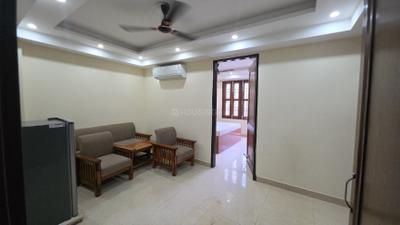 Living Room Image of 800 Sq.ft 2 BHK Apartment / Flat for rent in Rajpur New Delhi for Rs. 32000