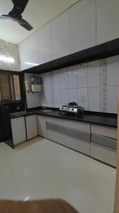 Kitchen Image of 900 Sq.ft 3 BHK Independent House for rent in Iscon Ambli Road Ahmedabad for Rs. 32000