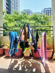 Image of 850 Sq.ft 2 BHK Apartment / Flat for rent in Vastushree Adrina, Mundhwa, Pune for Rs. 25000