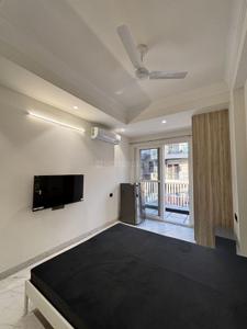 Bedroom Image of 700 Sq.ft 1 RK Builder Floor for rent in Sector 46 Gurgaon for Rs. 23000