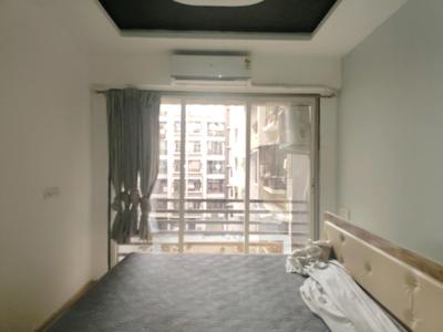 Bedroom Image of 1076 Sq.ft 3 BHK Apartment / Flat for rent in Thakur Galaxy, Boisar Mumbai for Rs. 23000