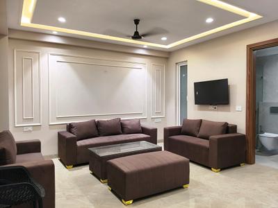 Living Room Image of 1440 Sq.ft 2 BHK Builder Floor for rent in DLF Phase 4 Gurgaon for Rs. 75000