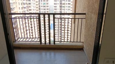 Balcony Image of 700 Sq.ft 1 BHK Apartment / Flat for rent in Kalyan West Kalyan for Rs. 16500