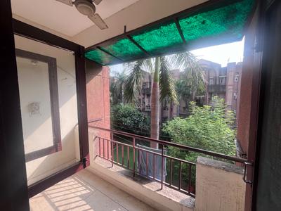 Balcony Image of 1300 Sq.ft 3 BHK Apartment / Flat for rent in Bhagyawan Apartments, Mayur Vihar Phase 1 New Delhi for Rs. 50000