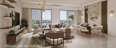 Hall Image of 1711 Sq.ft 4 BHK Apartment / Flat for sale in Mahindra Blossom, Kadugodi Bengaluru for Rs. 40000000