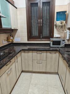 Kitchen Image of 1350 Sq.ft 3 BHK Apartment / Flat for rent in Nizamuddin East New Delhi for Rs. 180000